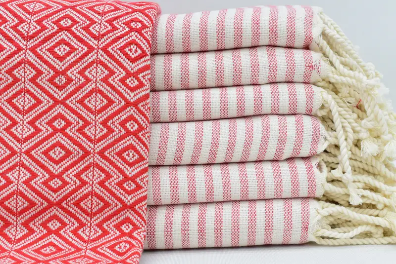 Welcome Wedding Gift, Soft towel, Bachelorette Gifts, Oversized Beach Towel, 76x38 Cotton Diamond Towel, Yoga Towel, Bath towel, Unique Wedding Gift - 1