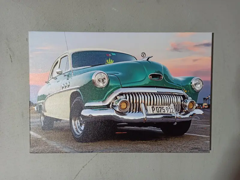 Vintage Car Canvas Print: Retro Car Art for Car Lovers