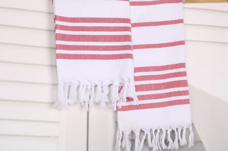 Towel With Name, Personalized Hand Towel, Unique Gift, Bridesmaid Gifts, Personalized Gift, 36x24 Cotton Herringbone Towel, Decorative Towel - 8
