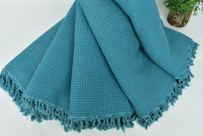 Spooky Bachelorette Party, 92x68 Cotton Waffle Towel, Home Decor Blankets, Turkish Bedcover, Wedding Favors, Housewarming Gift, Tablecloth - 4