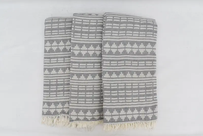 Wedding Day Gift For Bride, 70x40 Cotton Kilim Design Towel, Personalized Beach Towel, Guest Towel, Bachelorette Party Gifts Bridesmaids, Bath towel - 7