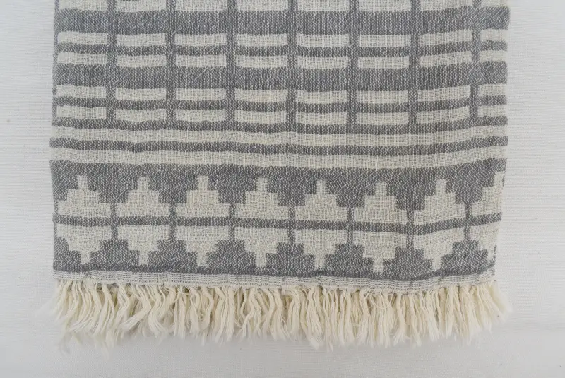 Wedding Day Gift For Bride, 70x40 Cotton Kilim Design Towel, Personalized Beach Towel, Guest Towel, Bachelorette Party Gifts Bridesmaids, Bath towel - 6