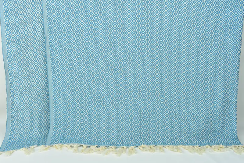 Boho Throw Blankets, Tablecloth, Bachelorette Party Gifts For Bride, 96x80 Cotton Diamond Towel, Throw Blanket, Christmas Tablecloth, Boyfriend Gift - 7