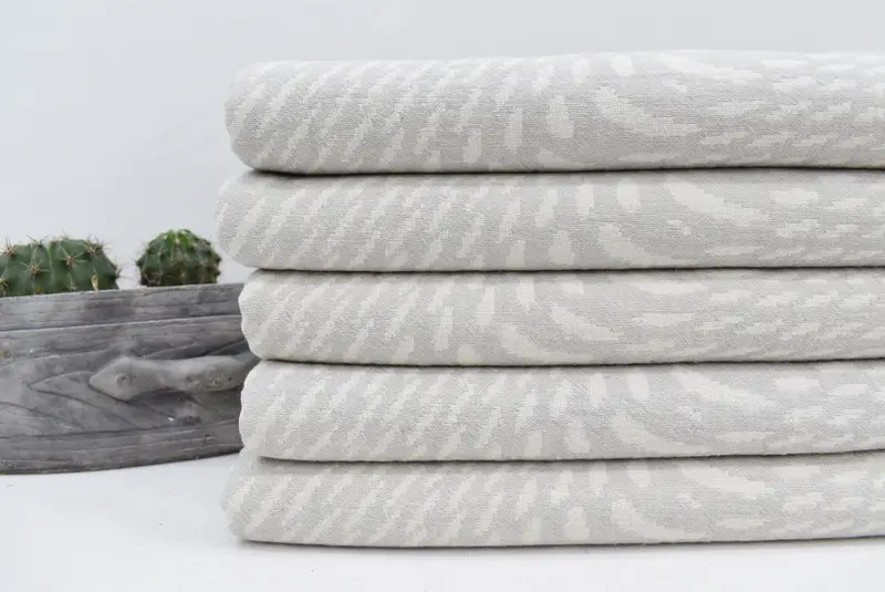 68x36 Cotton Patterned Towel, Wedding Gift Ideas, Custom Gift, Best Friend Gift, Eco-friendly Turkish peshtemal towel, Custom Wedding Gifts - 2