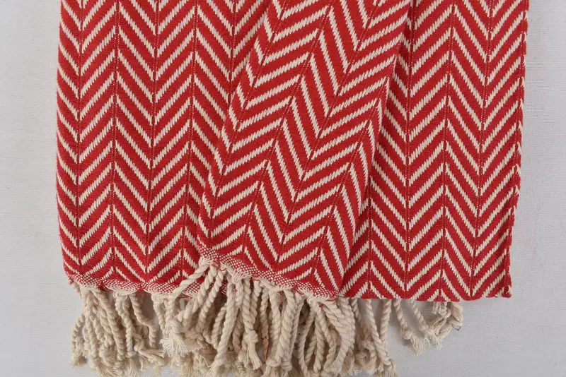 70x40 Cotton Zig zag Towel, Bachelorette Party Gifts Bridesmaids, Girls Weekend Favors, Housewarming Gift, Monogram Beach Towel, Bridesmaid Favors - 4