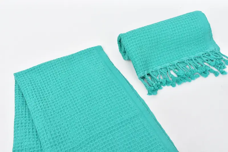 Personalized Hand Towel, Monogram Hand Towel, Baby Boy Gift, Housewarming Gift, 40x20 Cotton Waffle Towel, Bulk Order Towel, Personalized Dish Towel - 7