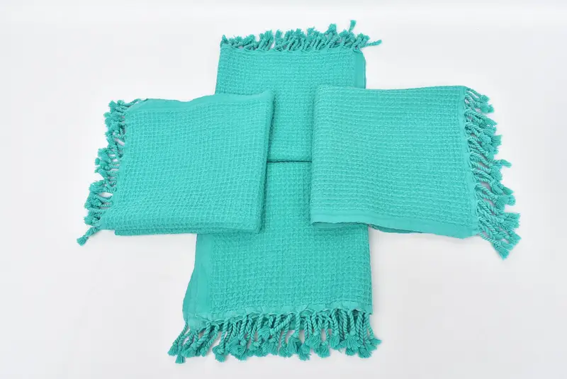 Personalized Hand Towel, Monogram Hand Towel, Baby Boy Gift, Housewarming Gift, 40x20 Cotton Waffle Towel, Bulk Order Towel, Personalized Dish Towel - 6