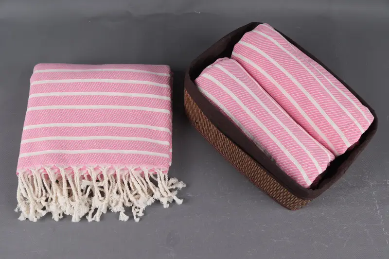 Monogram Turkish Bath Towel, Beach Towel Gift, Bachelorette Gifts, Yoga Towel, 70x40 Bamboo Herringbone Towel, Wedding For Favor, Turkish hand towel - 4
