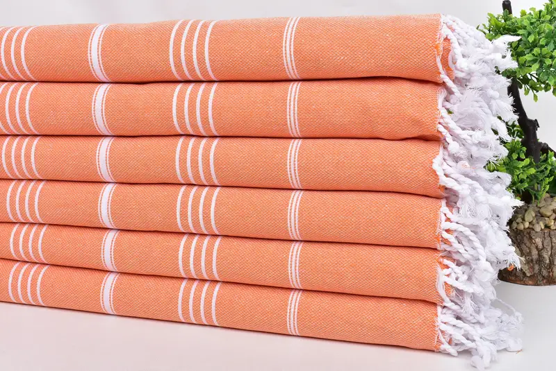 70x40 Cotton Striped Towel, Wedding Favors, Bachelorette Party Decorations, Turkish hand towel, Personalised Gift, Wedding Hand Made Gift - 3