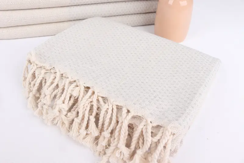 Turkish Towel Beach, 70x40 Cotton Polka Dot Towel, First Wedding Anniversary Gift, Bachelor Gift, Housewarming Gift, Personalized Gifts - 5