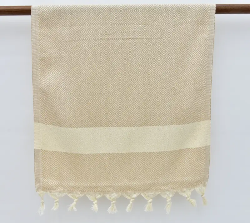 Organic Towel, 36x20 Cotton Diamond Towel, Personalized Dish Towel, Gift For Coworker, Customized Turkish Towel, Personalized Gift, Wedding Favors - 7