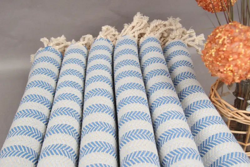 Personalized Turkish Towel, 70x40 Cotton Herringbone Towel, Mother Of The Groom Gift, Home Decor Gifts, Personalized Wedding Gift, Towel With Name - 3