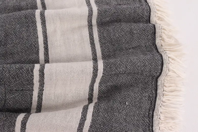 Valentine Day Gift For Her, Couch Blanket, Housewarming Gift, Throw Blanket, 70x60 Cotton Striped Towel, Throw Blanket Couch, Girl Trip Party Favor - 8