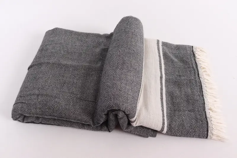 Valentine Day Gift For Her, Couch Blanket, Housewarming Gift, Throw Blanket, 70x60 Cotton Striped Towel, Throw Blanket Couch, Girl Trip Party Favor - 6