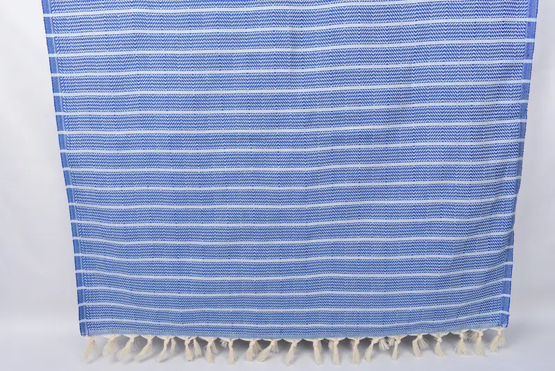 Organic towel, Handmade Gift, Travel Towel, Beach Wedding Favor, 70x40 Cotton Striped Towel, Bachelorette Party Gift, Personalized Gift For Her - 8
