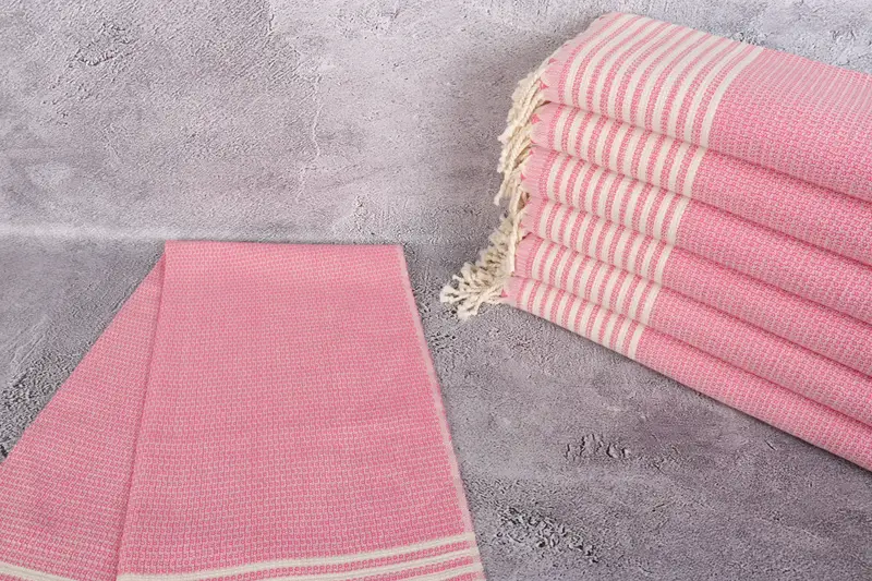 Personalized Dish Towel, Xmas Gifts, 44x22 Cotton Striped Towel, Grandma Gift, Wedding Gift, Custom Wedding Gift From Bridesmaid, Small Bath Towels - 2