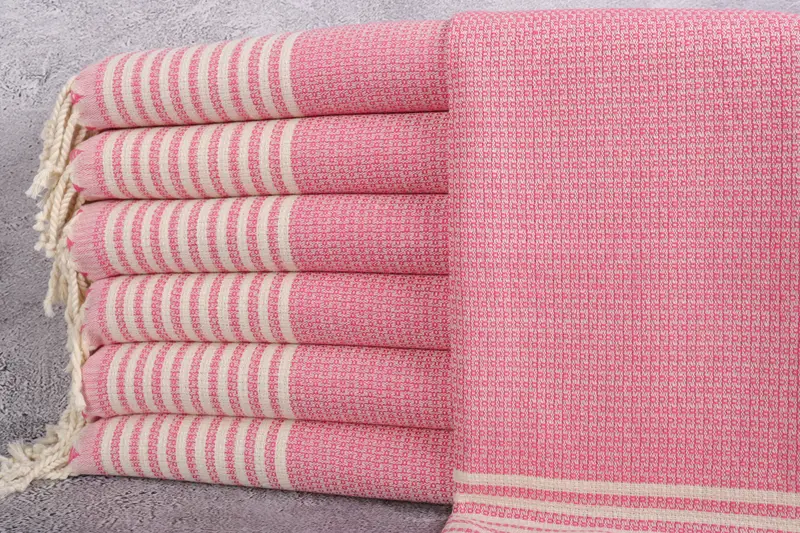 Personalized Dish Towel, Xmas Gifts, 44x22 Cotton Striped Towel, Grandma Gift, Wedding Gift, Custom Wedding Gift From Bridesmaid, Small Bath Towels - 1
