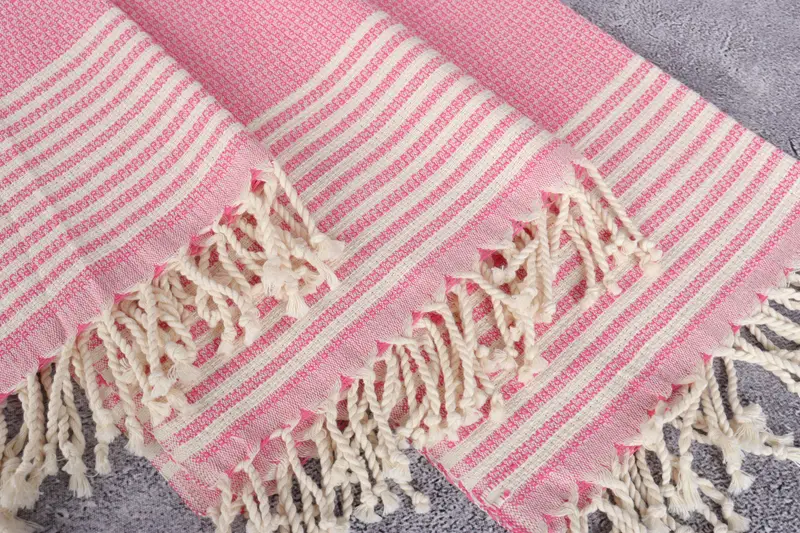 Personalized Dish Towel, Xmas Gifts, 44x22 Cotton Striped Towel, Grandma Gift, Wedding Gift, Custom Wedding Gift From Bridesmaid, Small Bath Towels - 5