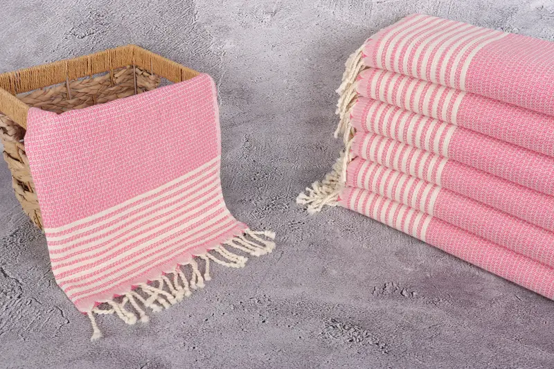 Personalized Dish Towel, Xmas Gifts, 44x22 Cotton Striped Towel, Grandma Gift, Wedding Gift, Custom Wedding Gift From Bridesmaid, Small Bath Towels - 3