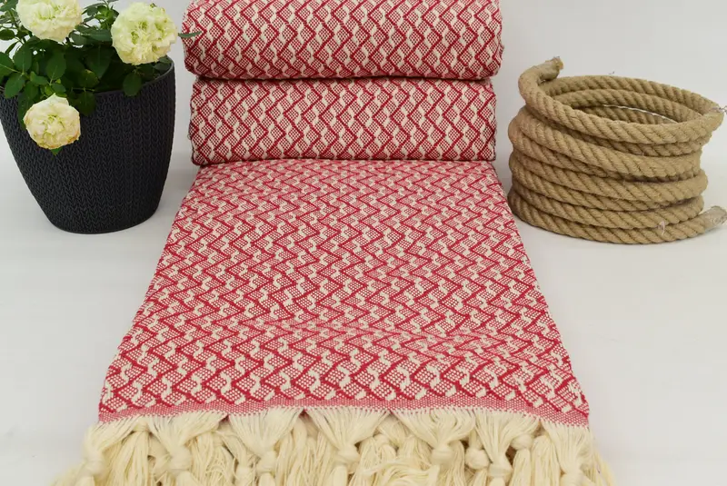 Bridal Shower Gift, Custom Blanket, 96x92 Cotton Herringbone Towel, Spooky Bachelorette Party, Personalized Gifts, Wedding Gift Ideas - 5