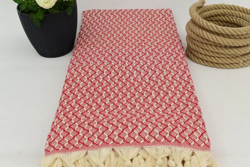 Bridal Shower Gift, Custom Blanket, 96x92 Cotton Herringbone Towel, Spooky Bachelorette Party, Personalized Gifts, Wedding Gift Ideas - 6