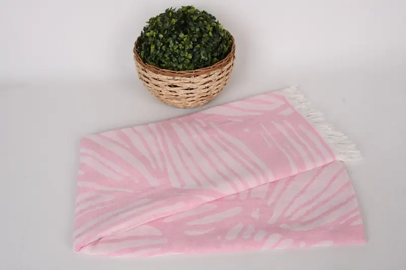 Scarf Towel, Wedding Gifts Towel, Beach Towel Bulk, Peshtemal Towel, Wedding Gift For Bride, Luxury Beach Towel, 70x40 Cotton Floral Design Towel - 5