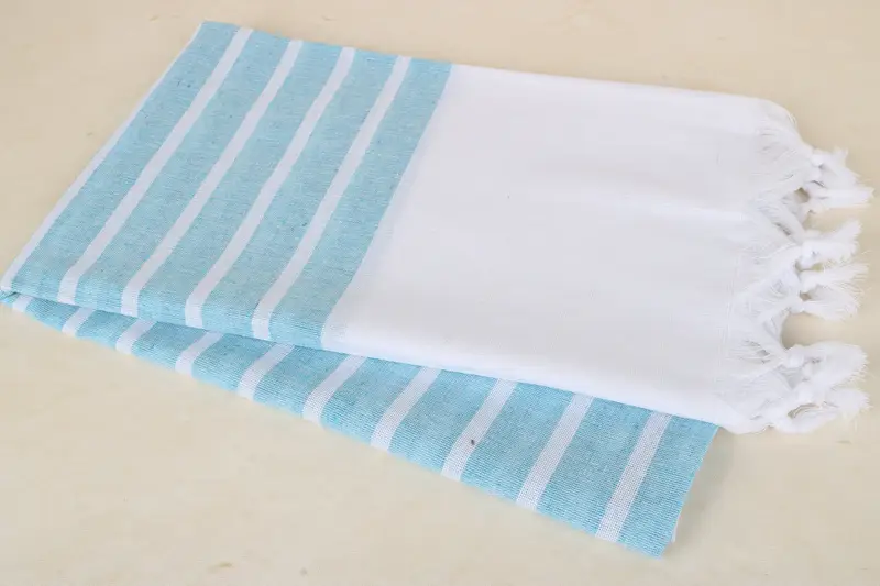 Gift For Her, Turkish Beach Towel Monogram, Gym Towel, 70x40 Cotton Striped Towel, Turkish Towel Beach, Bachelorette Party Gift, Bridal Shower Favor - 8