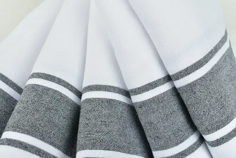 Merry Christmas Gifts, Personalized Towel, Bachelor Gifts, Monogram Towels, Housewarming Gift, 64x36 Cotton Striped Terry Towel, Sand-free towel - 5