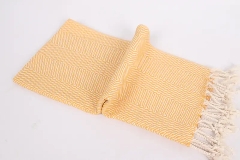 Monogram Hand Towel, Bridesmaid Gifts, 40x20 Cotton Chevron Towel, First Wedding Anniversary Gift, Gift For Coworker, Turkish Towel Hand Towel - 6