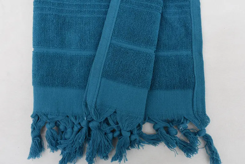 Badezimmertücher, monogrammiertes türkisches Handtuch, Hochzeitsgeschenke Handtuch, 40x18 Baumwollgestreifte Terry -Handtuch, personalisiertes Geschirrtuch, monogrammiertes Handtuch - 6