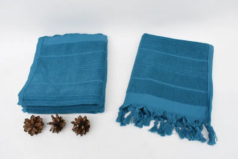 Badezimmertücher, monogrammiertes türkisches Handtuch, Hochzeitsgeschenke Handtuch, 40x18 Baumwollgestreifte Terry -Handtuch, personalisiertes Geschirrtuch, monogrammiertes Handtuch - 5