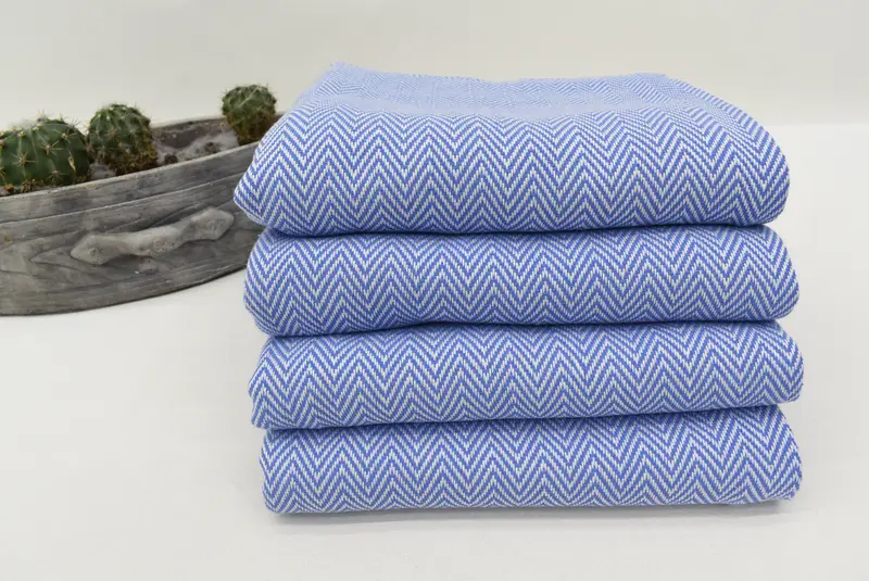 Spa Towel, Travel towel, 70x40 Cotton Herringbone Towel, Personalized Wedding Gift, Luxury towel, Valentines Day Gift, Gift For The Home Decor - 7
