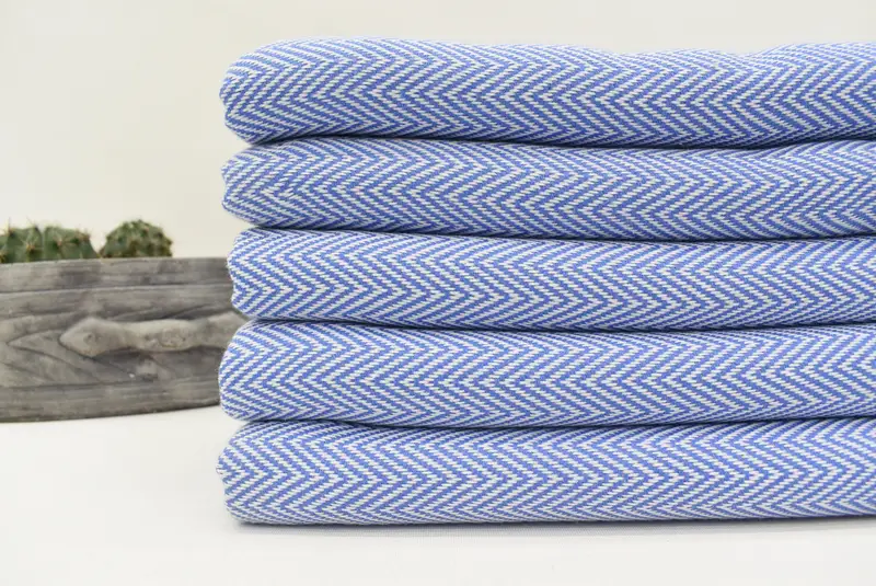 Spa Towel, Travel towel, 70x40 Cotton Herringbone Towel, Personalized Wedding Gift, Luxury towel, Valentines Day Gift, Gift For The Home Decor - 2