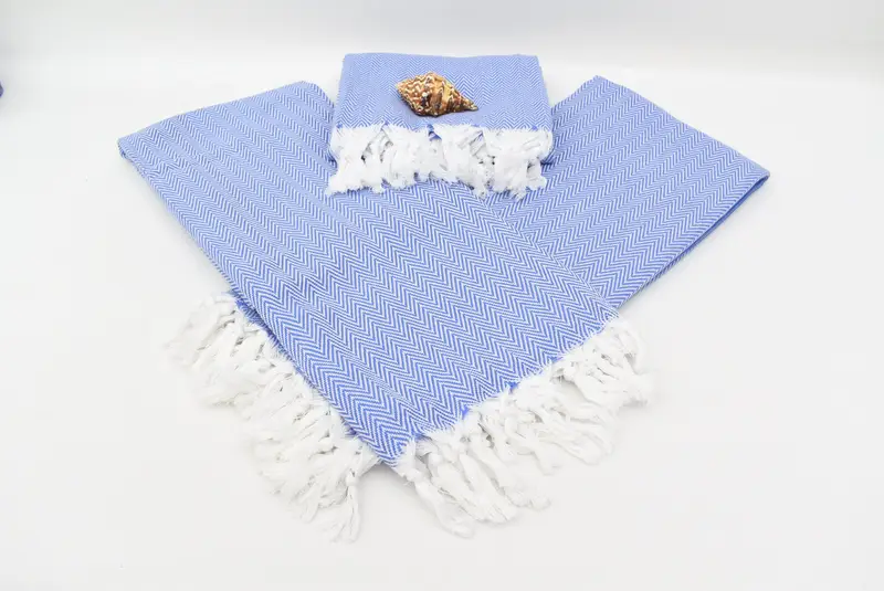 Spa Towel, Travel towel, 70x40 Cotton Herringbone Towel, Personalized Wedding Gift, Luxury towel, Valentines Day Gift, Gift For The Home Decor - 8