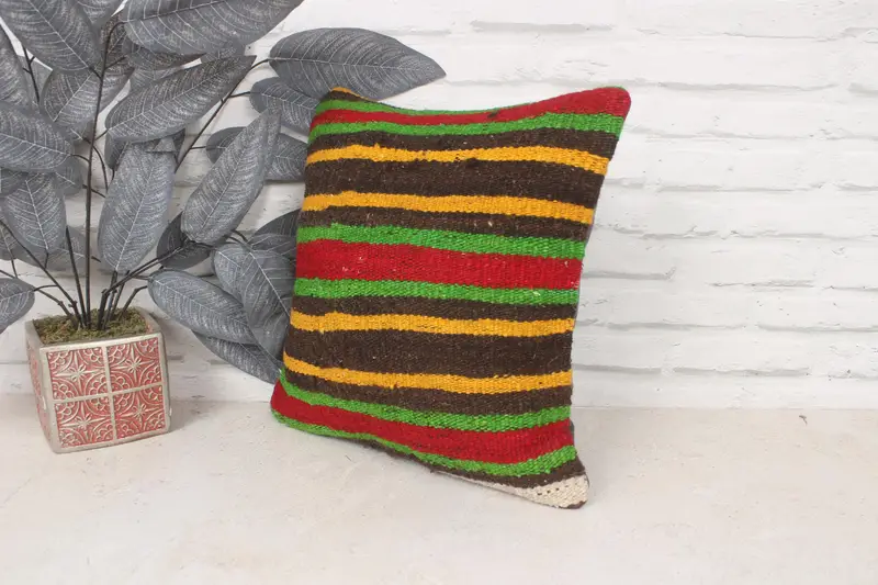 Pattern Throw Pillow Case, 14x14 Red Cushion Case, Home Decor Pillow, Outdoor Bolster Pillow Case, Interior Designer Pillow, Pillow, Pillow for Sofa - 4
