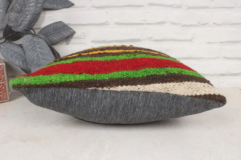 Pattern Throw Pillow Case, 14x14 Red Cushion Case, Home Decor Pillow, Outdoor Bolster Pillow Case, Interior Designer Pillow, Pillow, Pillow for Sofa - 5