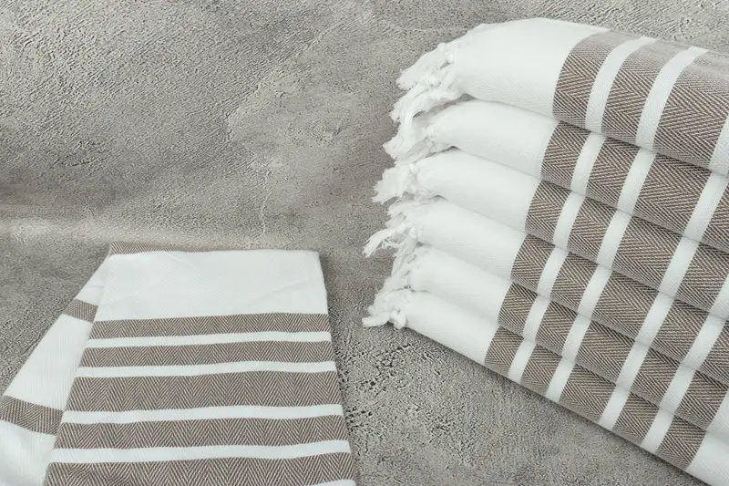 Holiday Towel, Quick-dry peshtemal, Bachelor Bachelorette Party Favors, Wedding Gift For Bride, 70x40 Cotton Herringbone Towel, Summer Gift - 2