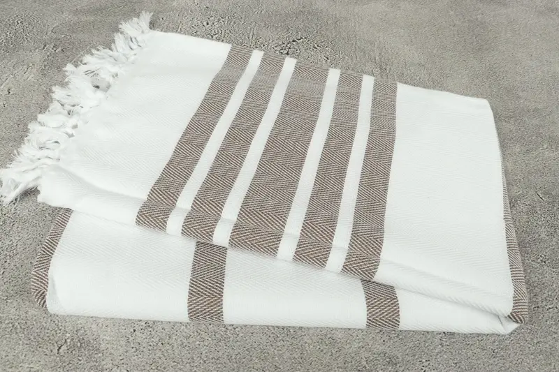 Holiday Towel, Quick-dry peshtemal, Bachelor Bachelorette Party Favors, Wedding Gift For Bride, 70x40 Cotton Herringbone Towel, Summer Gift - 6