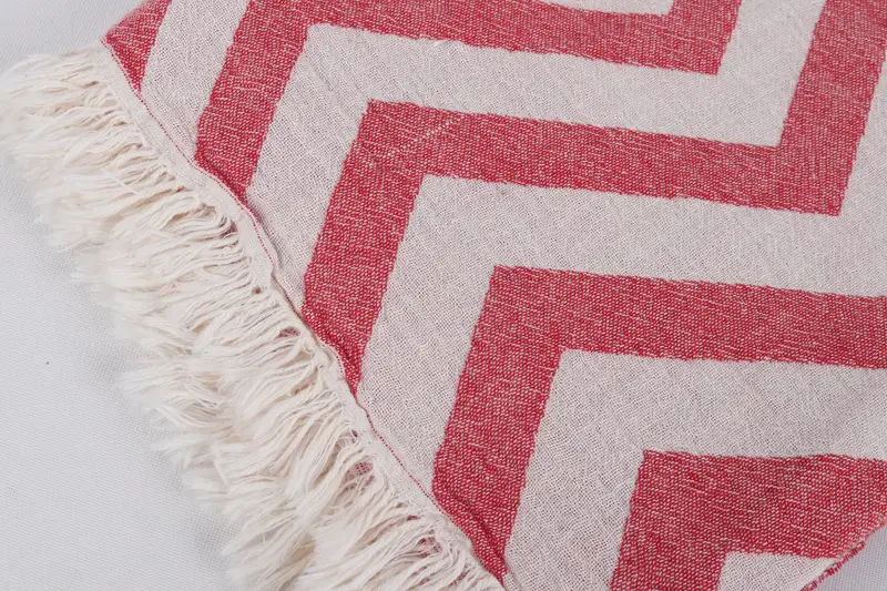Gift For Wedding Day, Quick-dry peshtemal, 70x40 Cotton Zigzag Design Towel, Bachelor Towel, Xmas Gifts, Monogram Turkish Towel, Wedding Favors - 8