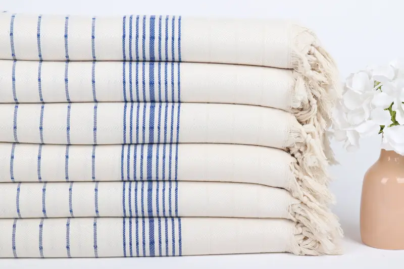 Turkish bath towel, 70x40 Cotton Striped Towel, Large Turkish Towel, Beach towel, Gift Boxes Towel, Best spa Turkish towel for luxury home decor - 3