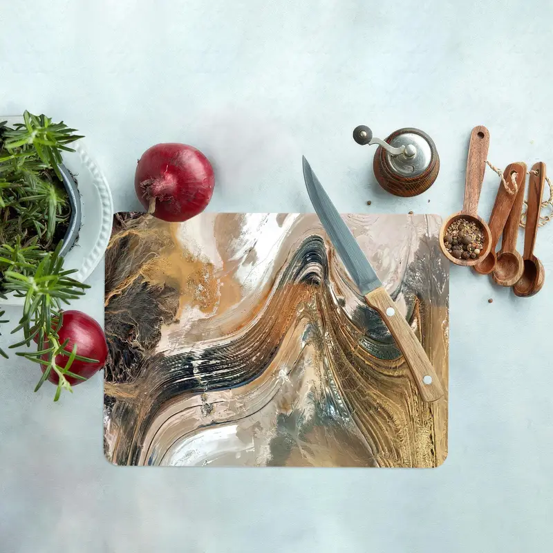 Bej Mermer Cam Kesme Tahtası, Çağdaş Mutfağın Temeli