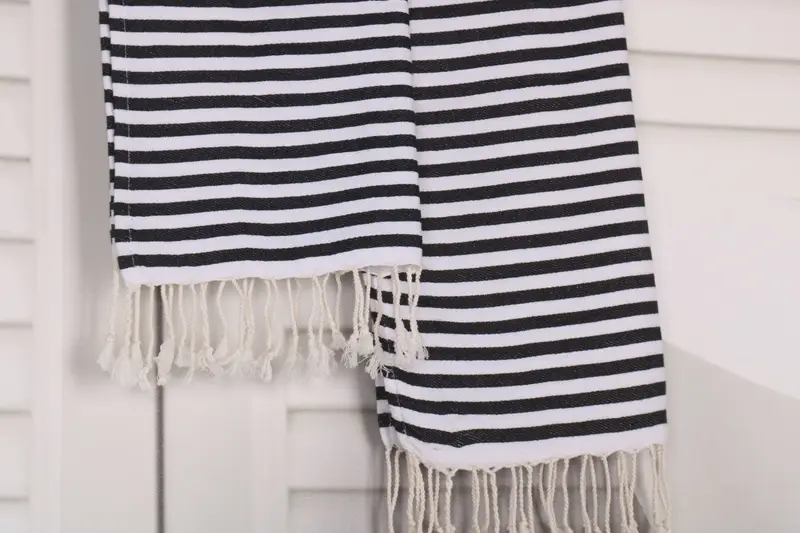 40x18 Cotton Striped Towel, Bachelor Bachelorette Party Favors, Bridesmaid Gifts, Bachelorette Towel, Bathroom Towels, Kitchen Towel, Gift For Her - 8