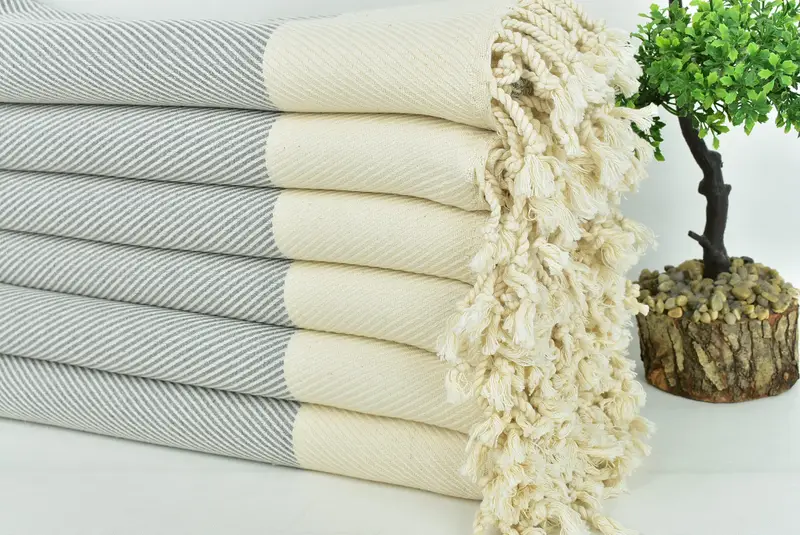 Best Wedding Gift, 70x40 Cotton Striped Towel, Embroidery Towels, Personalized Gifts, Bachelorette Party Decorations, Bachelorette Party Favors - 3
