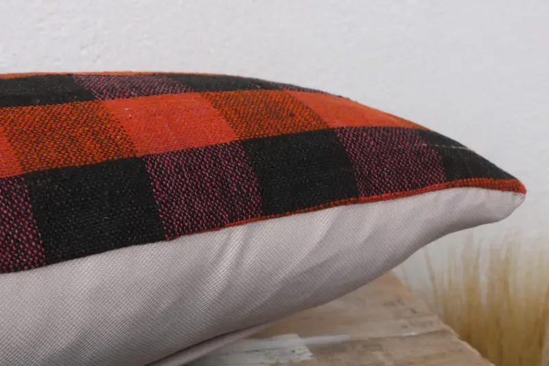 Anatolian Cushion Cover, Oriental Pillow Sham, Pillow Case, 12x20 Red Pillow, Home Decor Pillow, Pillow for Couch, Pillow for Sofa - 6
