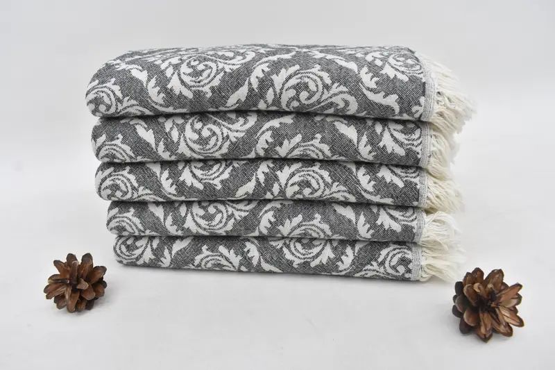 Bachelorette Favor, Personalized Gifts, Gift For The Home Decor, Spa Towel, 40x24 Cotton Baroque Towel, Monogram Kitchen Towel, Wedding Gift - 3