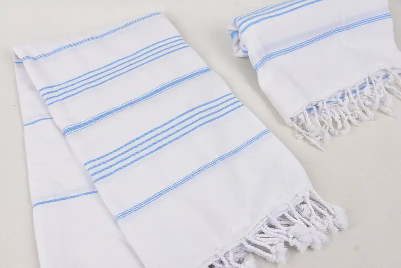 Turkish beach towel with fringe, Personalized Turkish Towel, Bridesmaid Gifts, Luxury towel, 70x40 Cotton Striped Towel, Bachelorette Favor - 7
