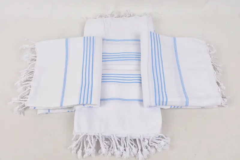 Turkish beach towel with fringe, Personalized Turkish Towel, Bridesmaid Gifts, Luxury towel, 70x40 Cotton Striped Towel, Bachelorette Favor - 6