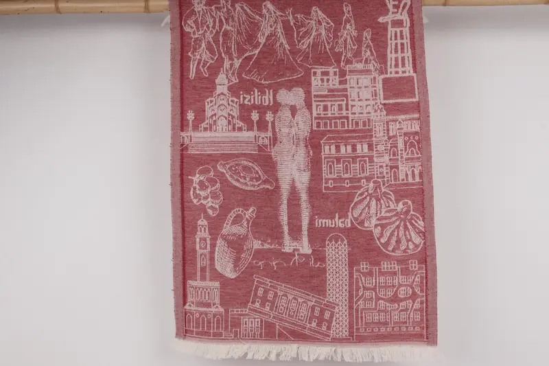 Bridesmaid Gifts, Decorative Towel, 28x20 Cotton Landscape Patterned Towel, Kitchen Towel, Personalized Hand Towel, Mother Of The Groom Gift - 7