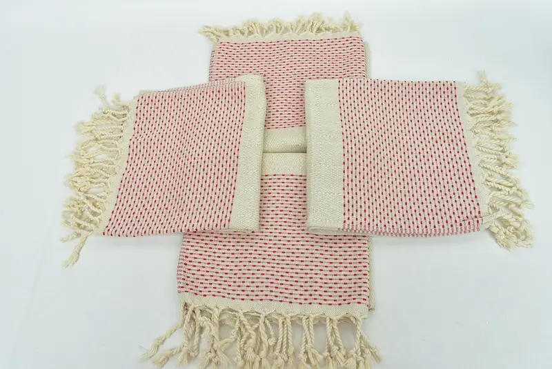 40x20 Pamuk Polka Nokta Havlu, Kişiselleştirilmiş El Havlusu, Monogram Havlular, Küçük Banyo Havluları, Bachelor Hediyeleri, Hediye, Noel Hediyeleri, Düğün Favorları - 6