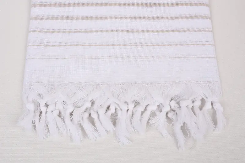 Bridal Shower Favor, Turkish Towel USA, Bachelorette Towel, 70x40 Cotton Striped Towel, Best Wedding Gift, Organic towel, Bridesmaid Gift Towel - 3